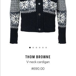 New Thom browne for men